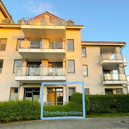 Apartmán Strandburg-kueken *